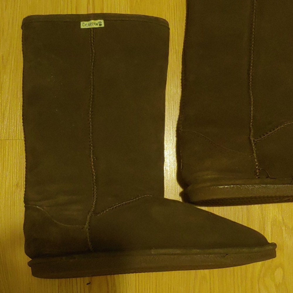 Bear paw boots 10W Chocolate color